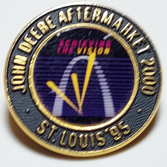 Aftermarket 2000 ST. LOUIS '95 Achieving The Vision Vintage Lapel Hat Pin - Picture 2 of 7